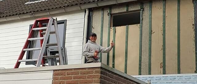 Vernieuwing van de gevel